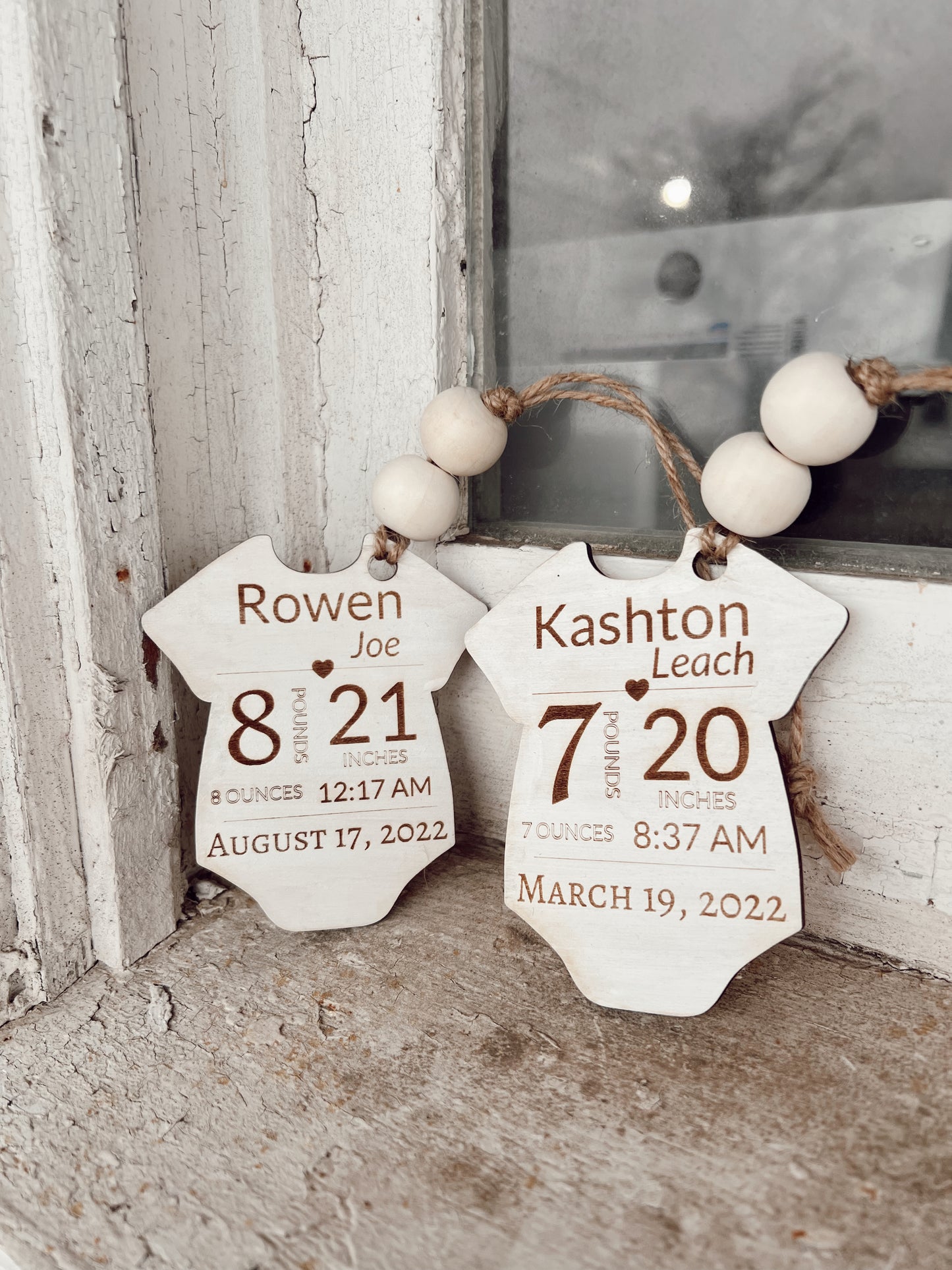 Personalized Baby Birth Ornament