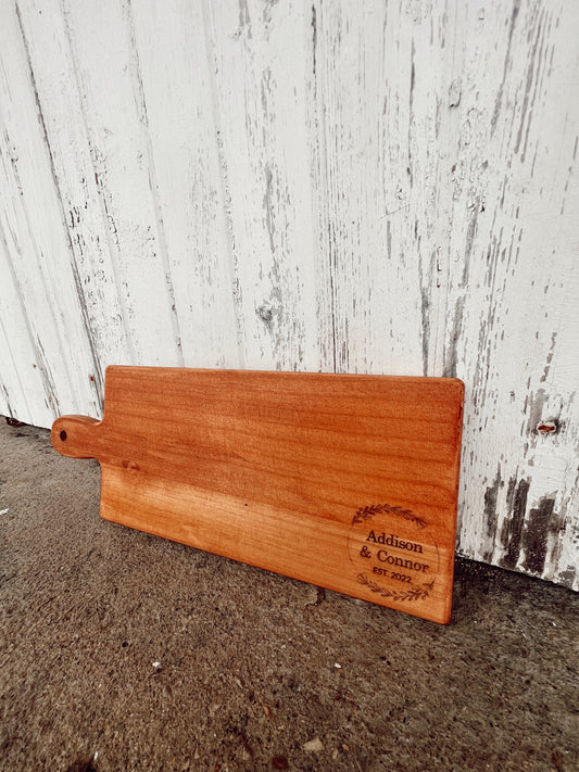 Cutting/Charcuterie Board Personalized- Engraved